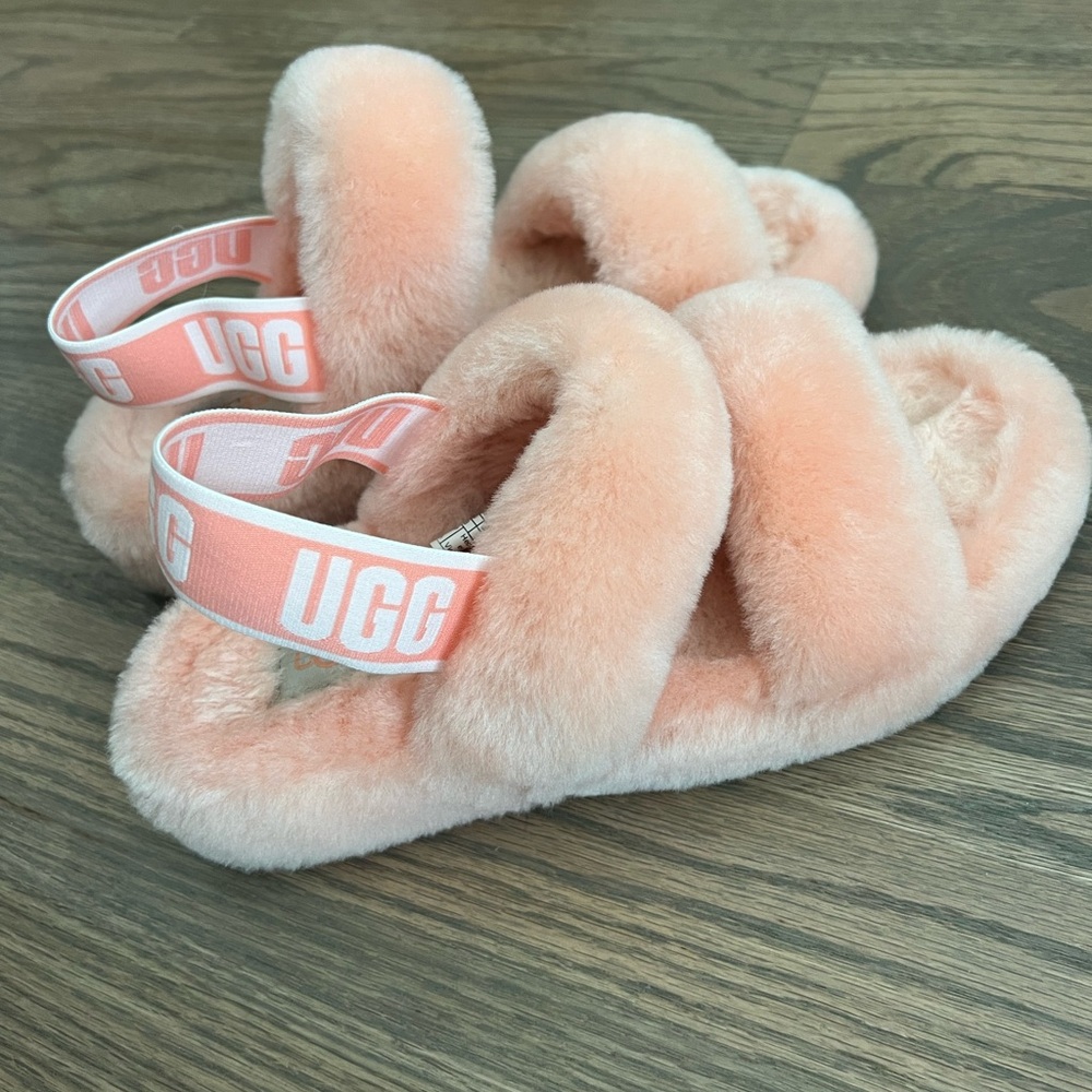 UGG Oh Yeah Pink Slides